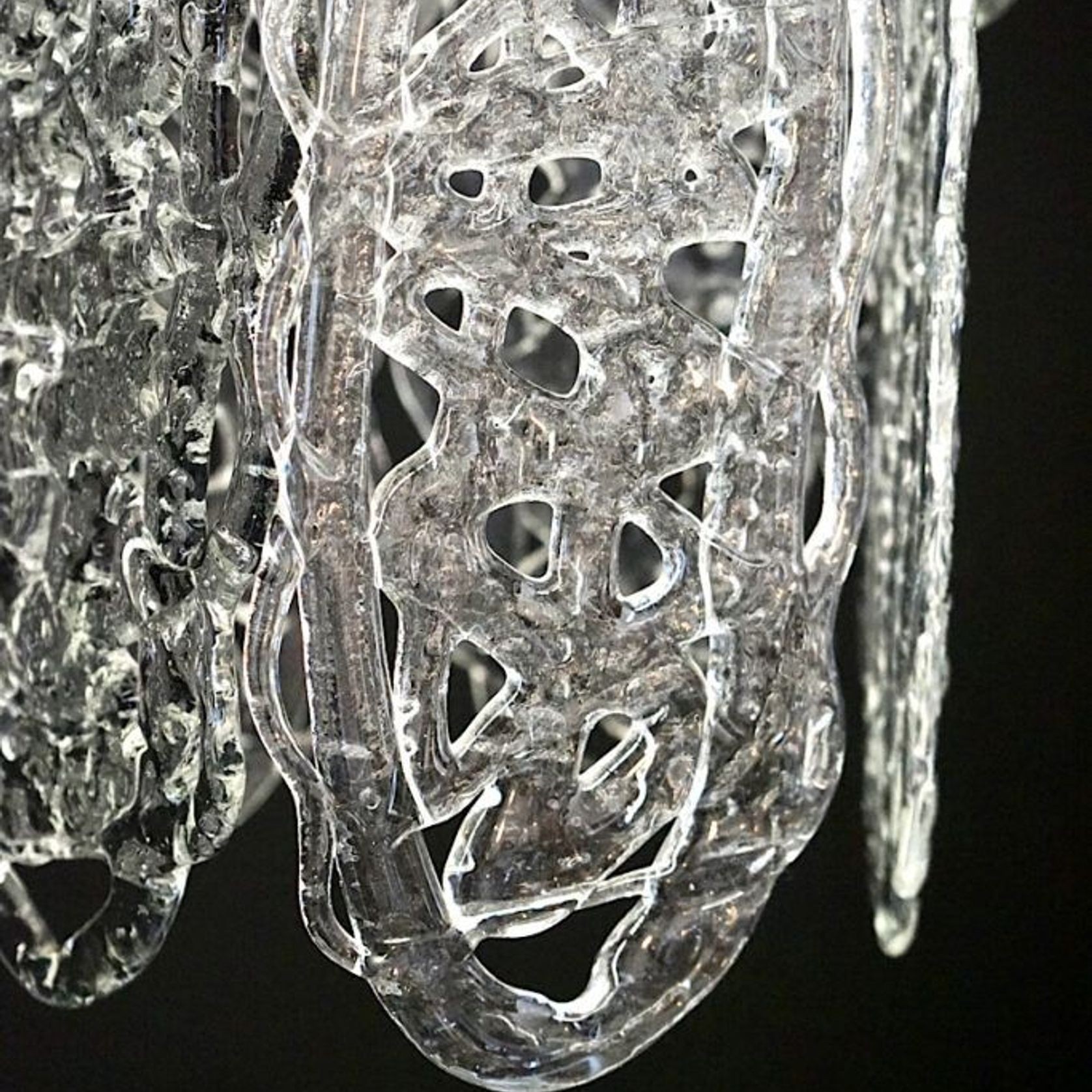 Mid-Century Murano Cascade Chandelier gallery detail image