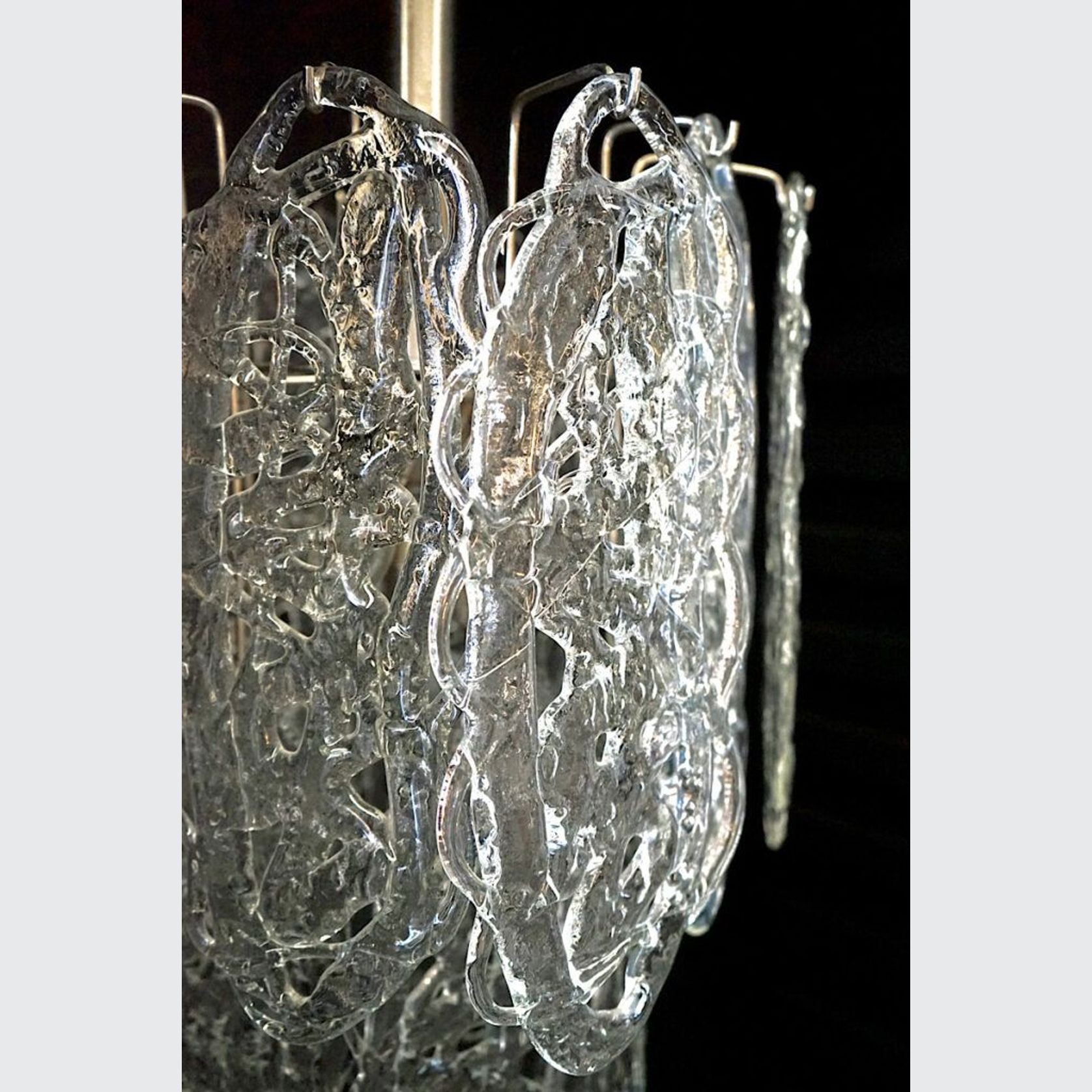 Mid-Century Murano Cascade Chandelier gallery detail image