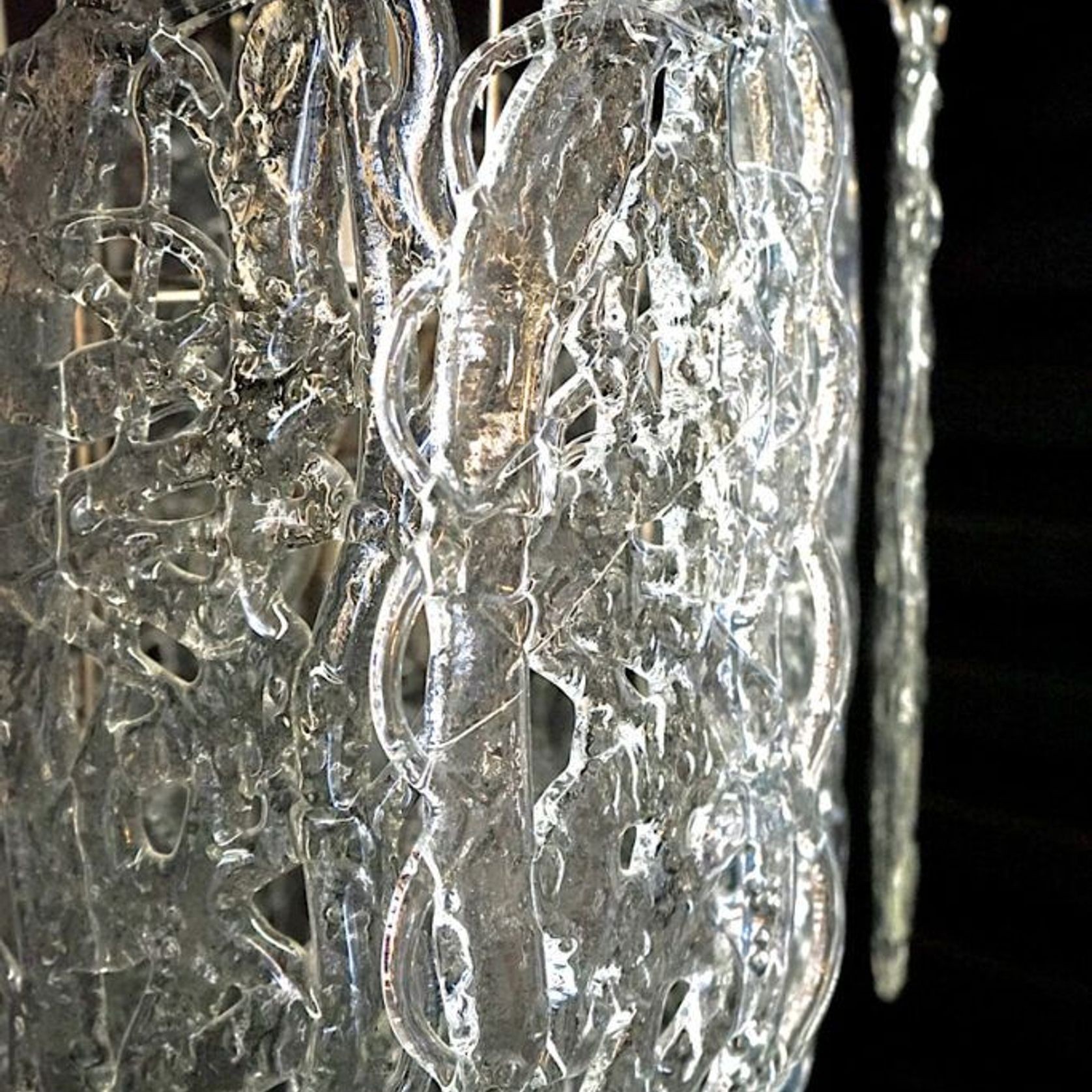 Mid-Century Murano Cascade Chandelier gallery detail image