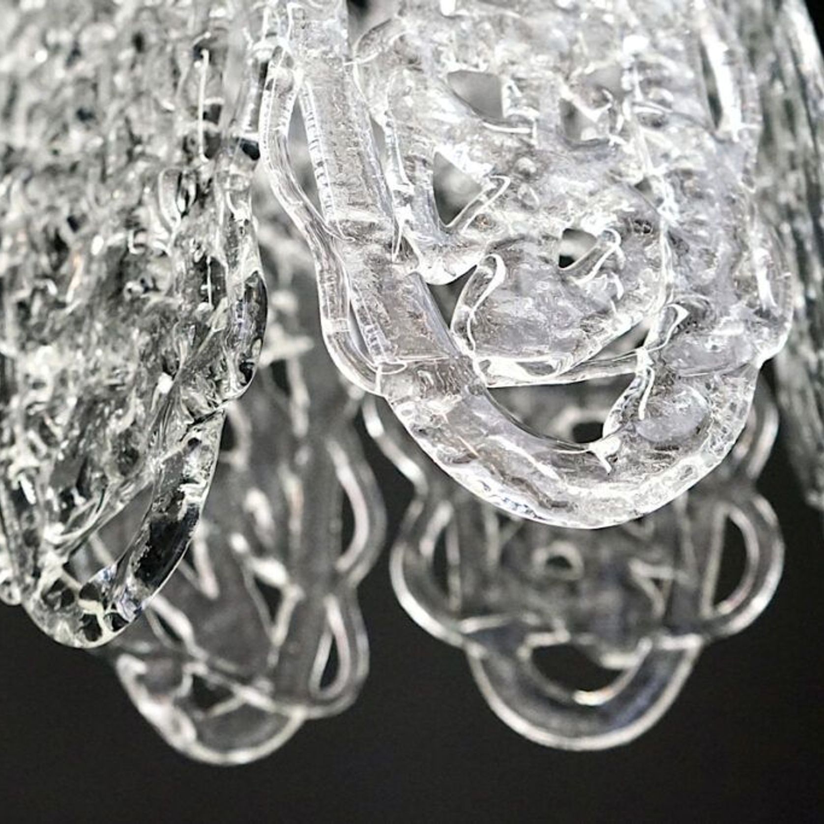 Mid-Century Murano Cascade Chandelier gallery detail image