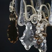 Antique French Chandelier With Glass Fruit gallery detail image