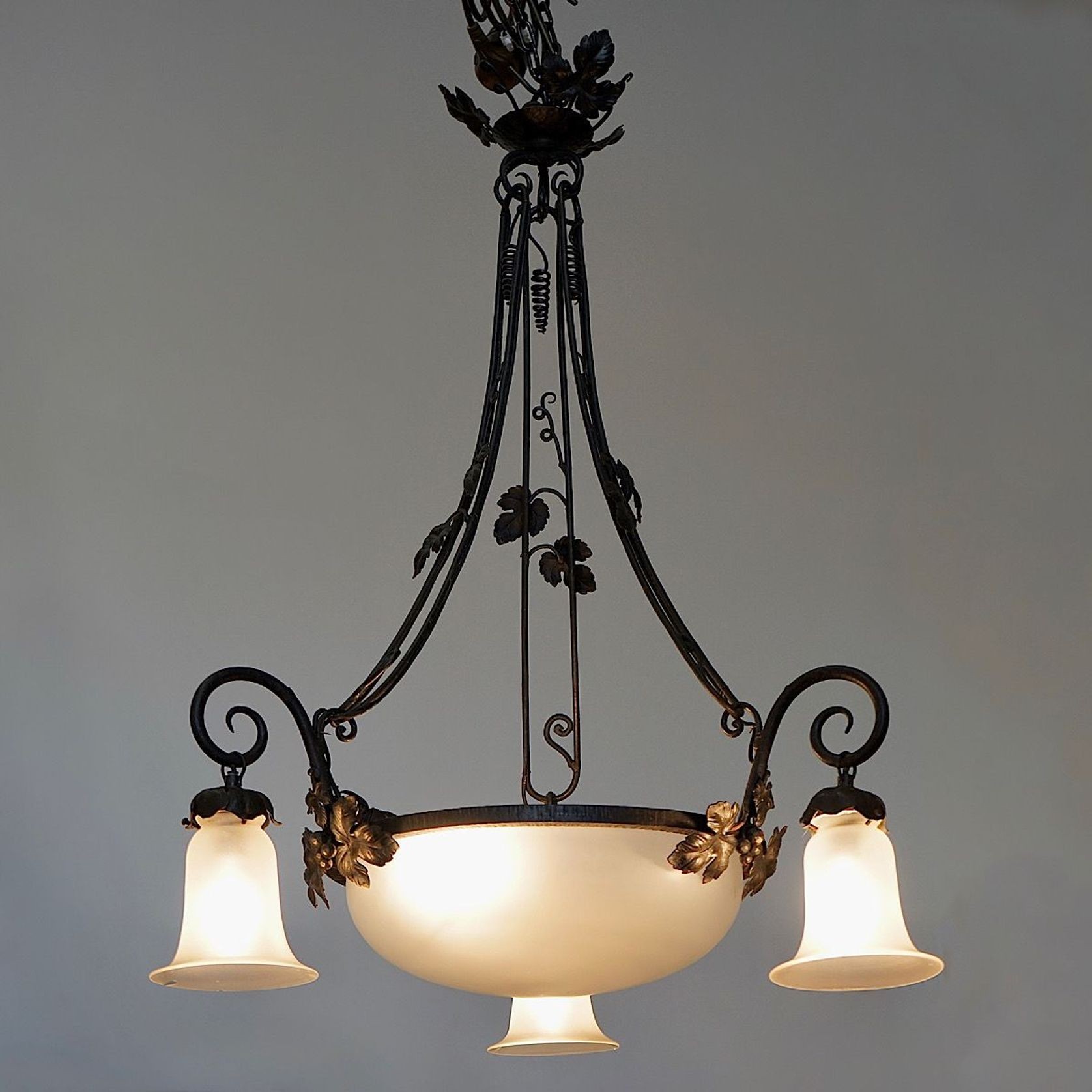 Art Nouveau Chandelier gallery detail image