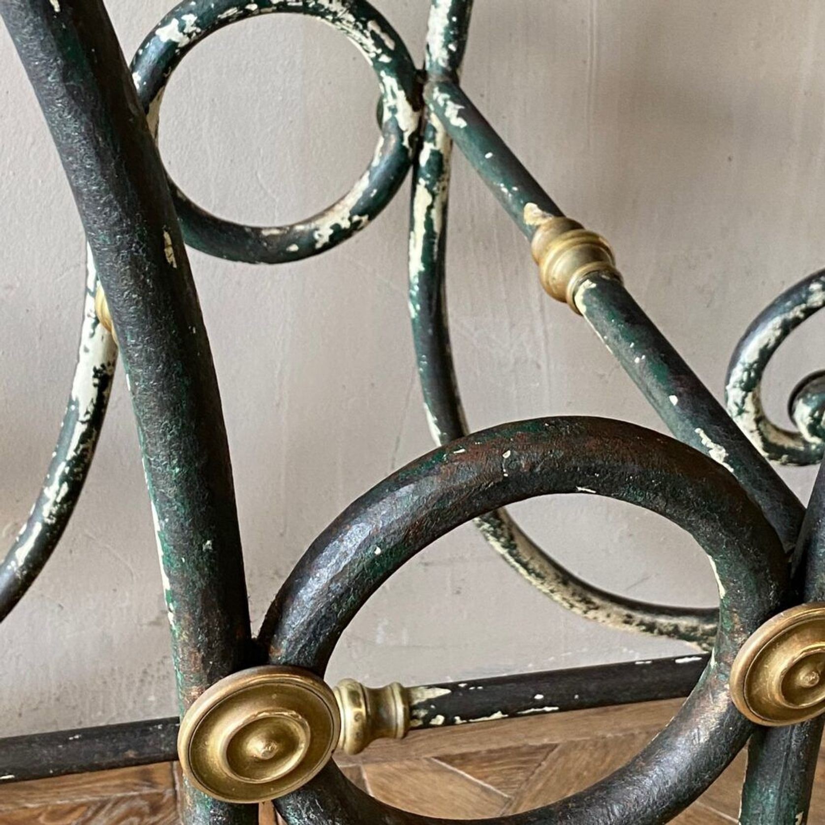 French Wrought Iron Patisserie Table gallery detail image