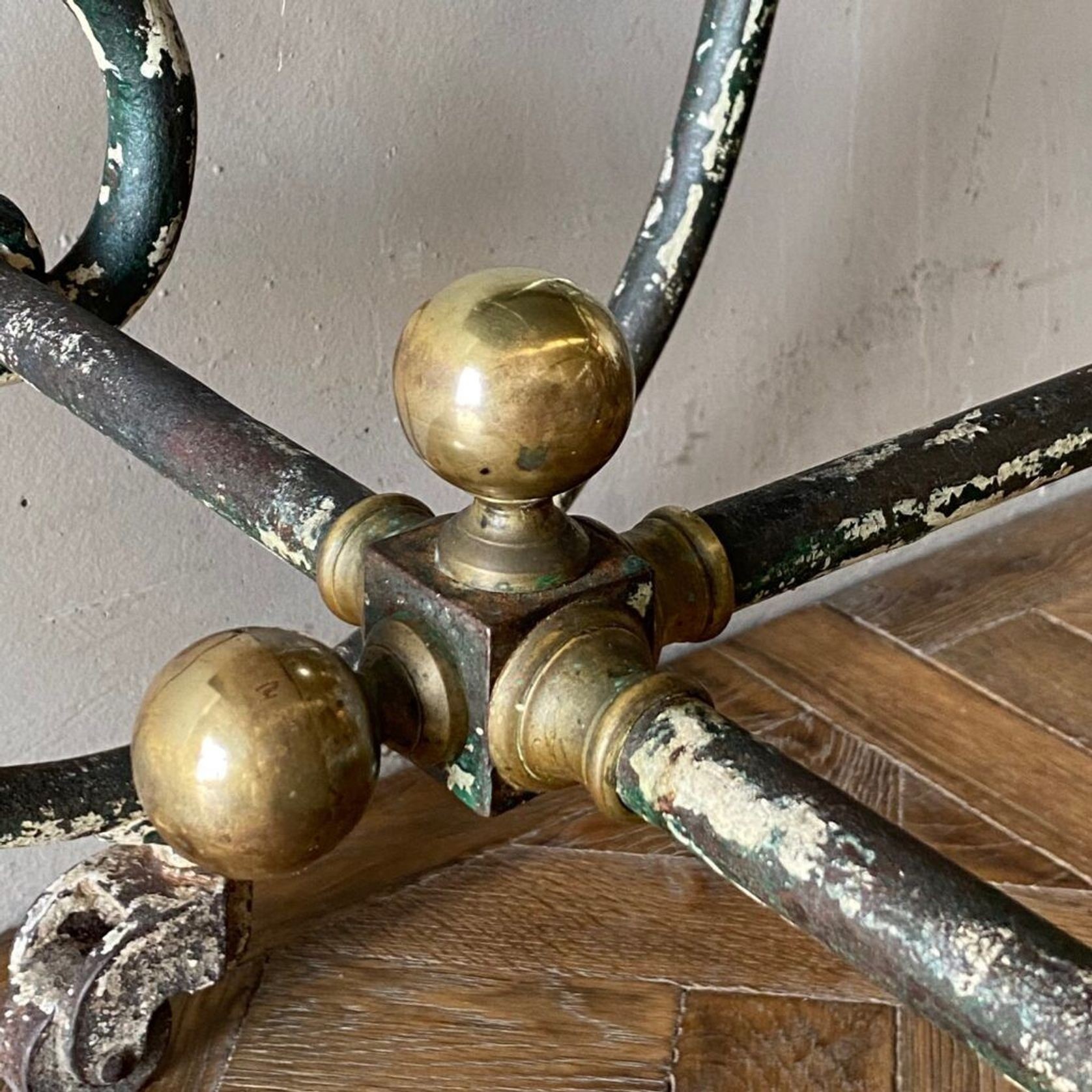 French Wrought Iron Patisserie Table gallery detail image