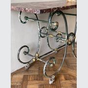 French Wrought Iron Patisserie Table gallery detail image