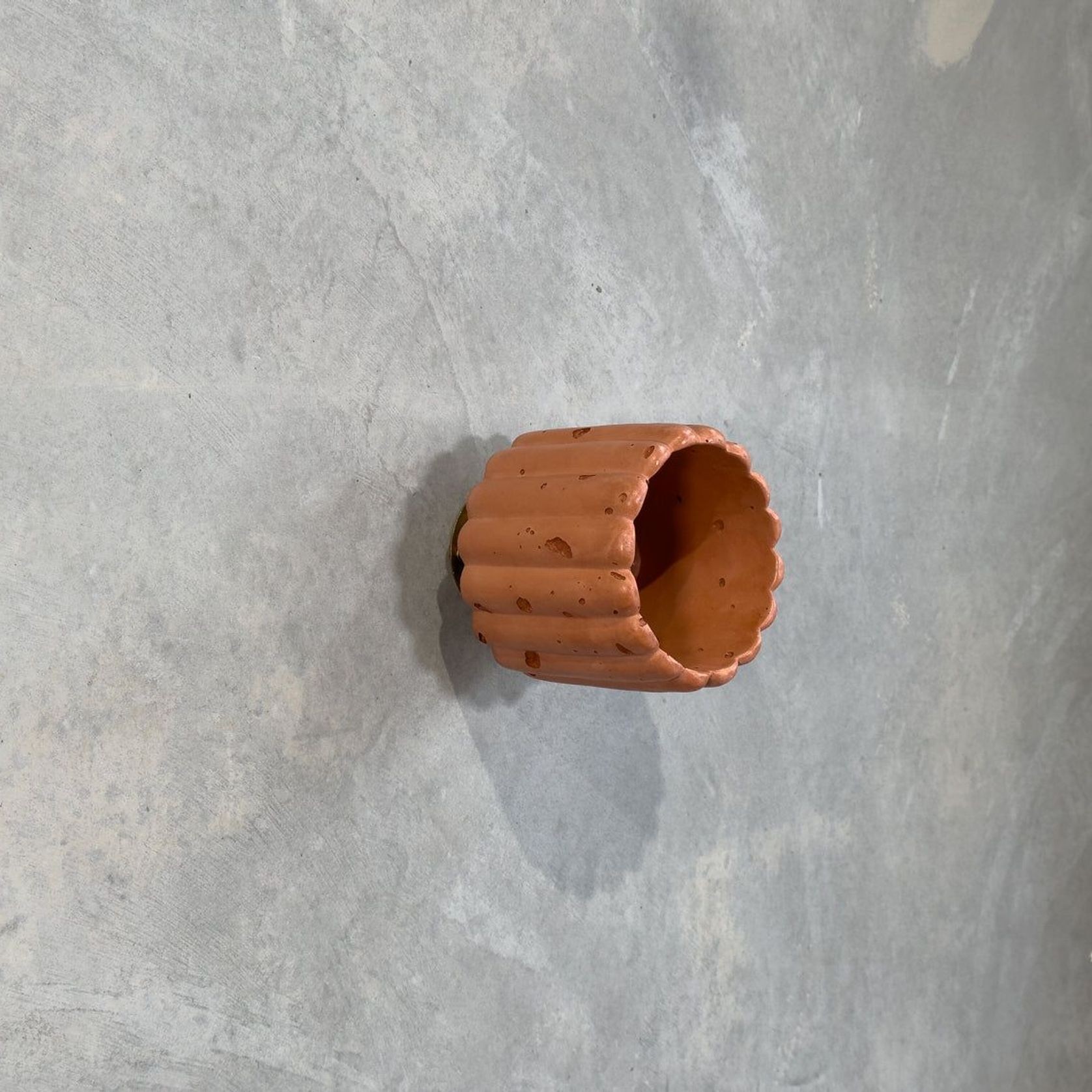 Small Fluted Wall Light with Batten Holder gallery detail image