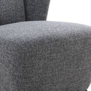 ASTRID Single Seater Sofa - Grey gallery detail image