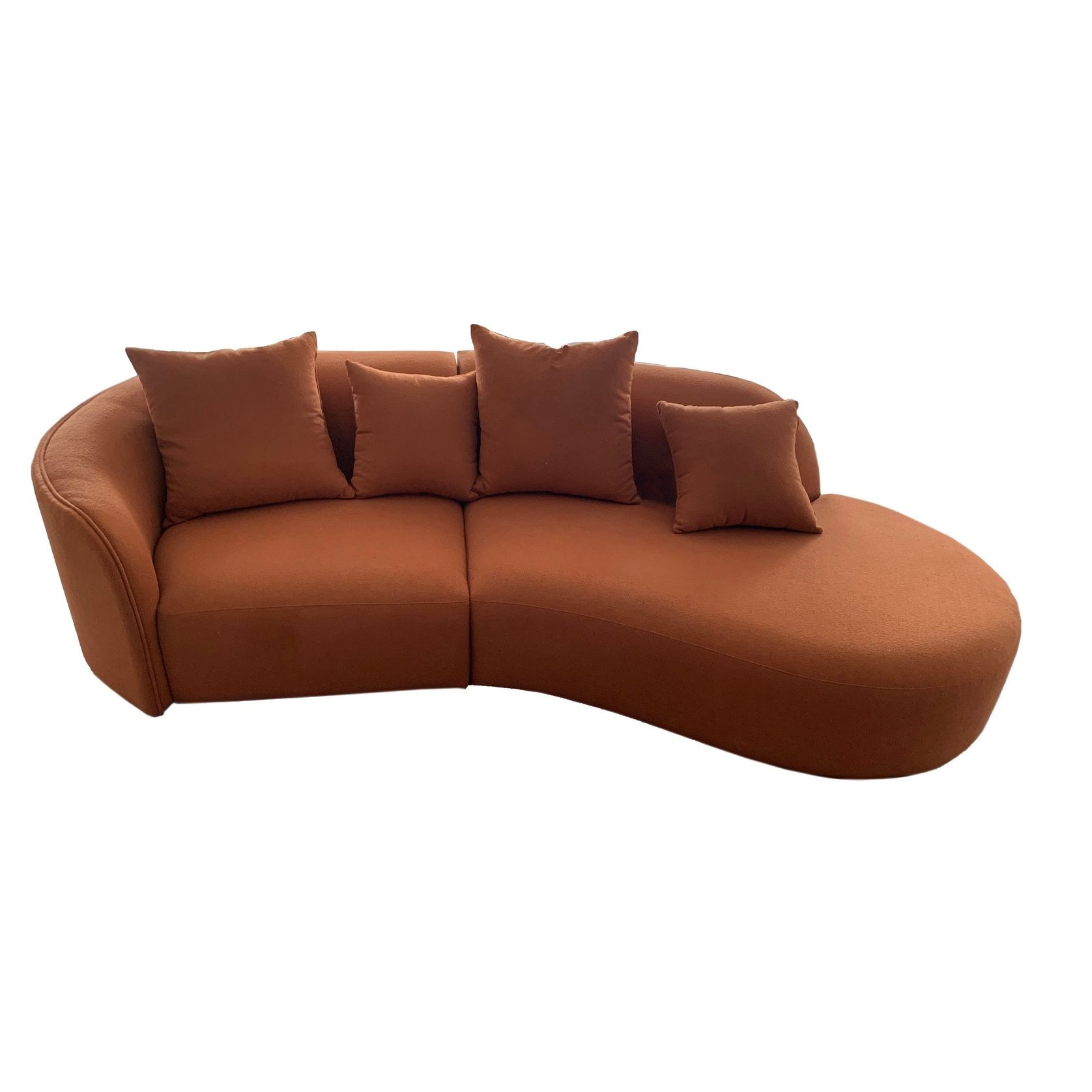 Curvar Boucle Fabric Sofa gallery detail image