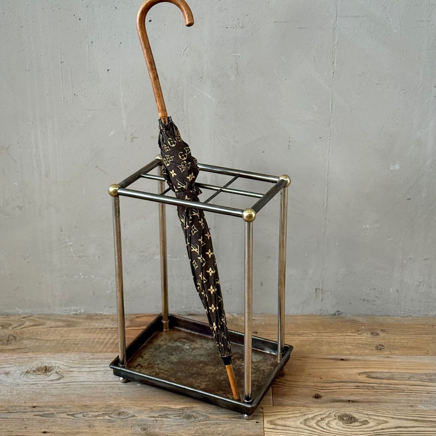 Vintage French Umbrella Stand gallery detail image