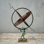 Vintage Metal Garden Sundial gallery detail image