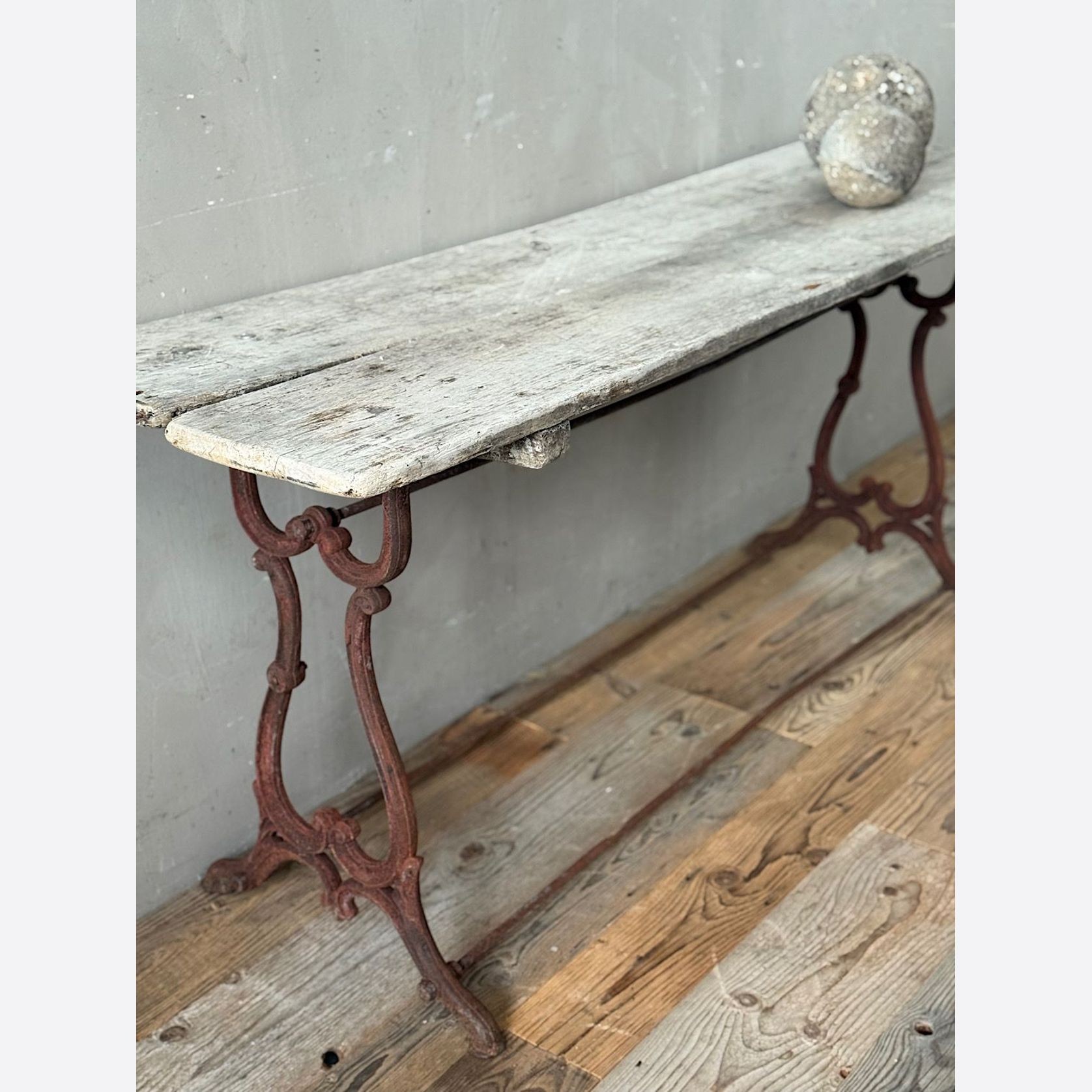 French Iron Console Table gallery detail image