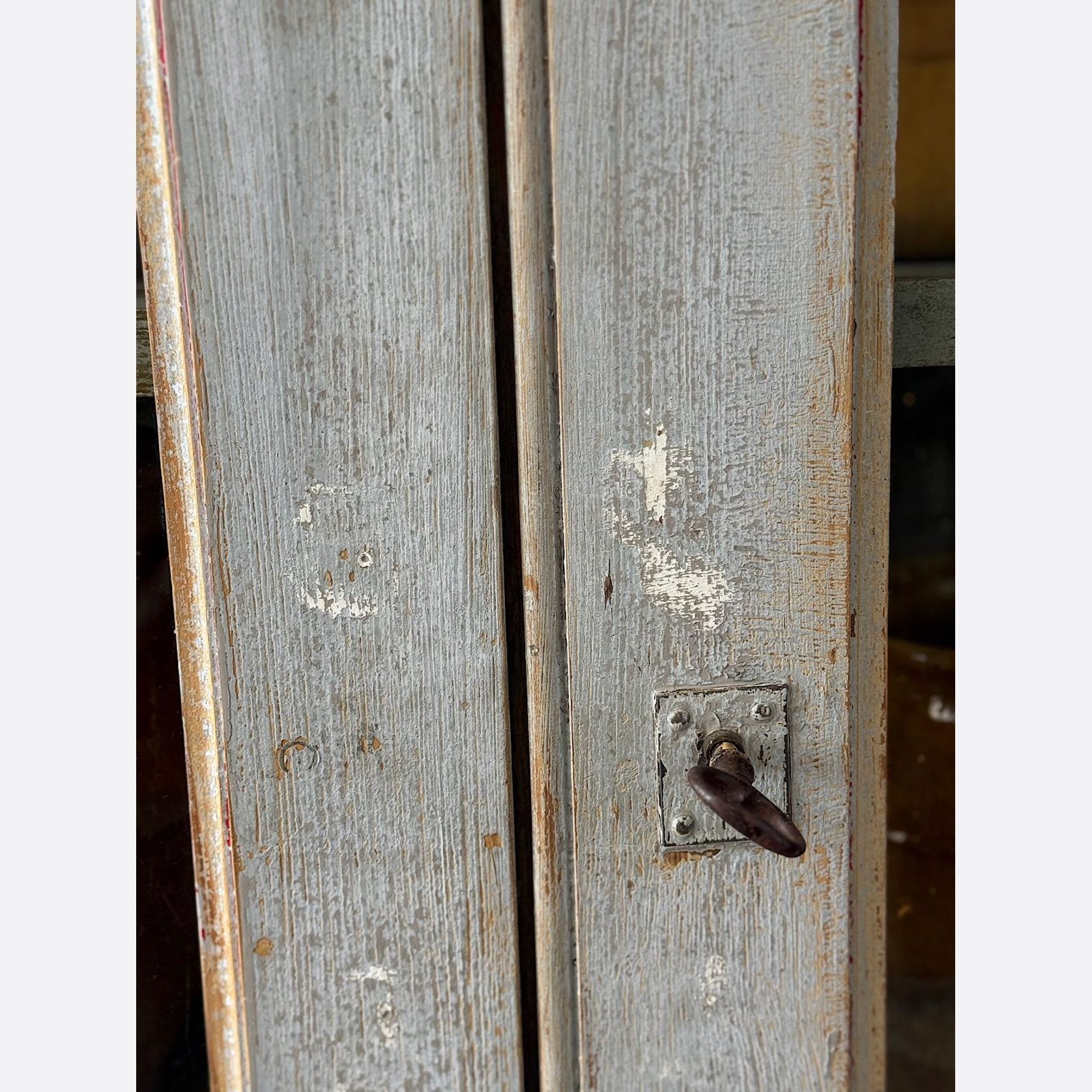 French Painted Display Cupboard gallery detail image