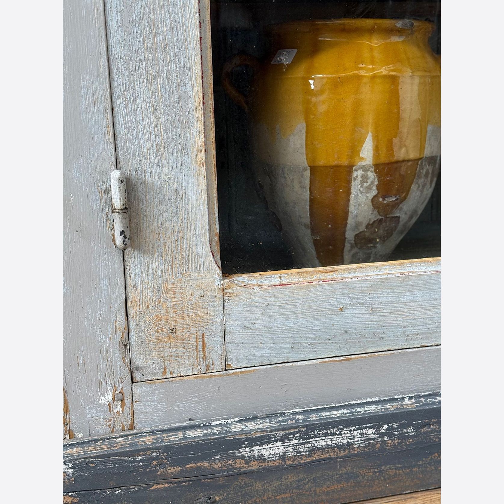 French Painted Display Cupboard gallery detail image