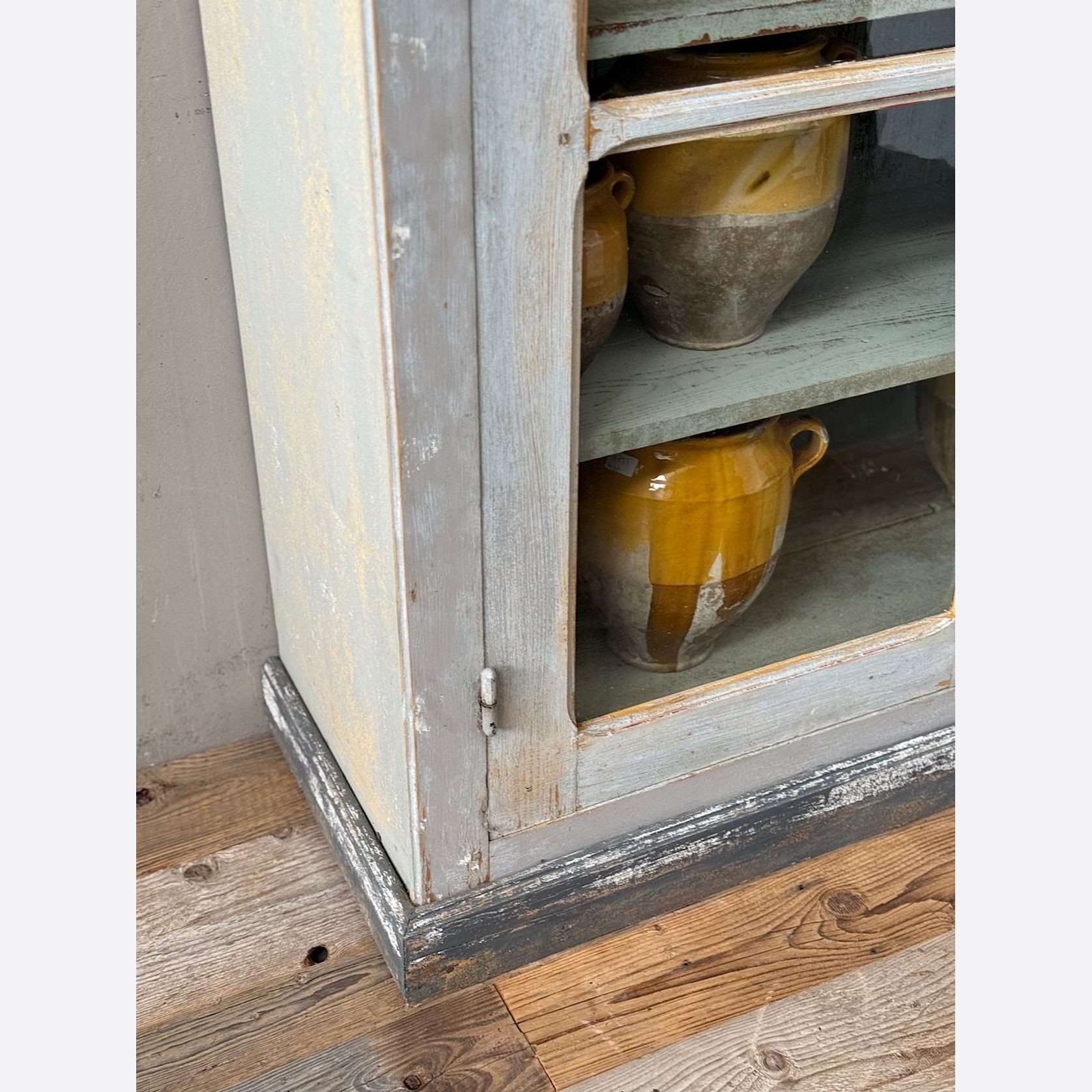 French Painted Display Cupboard gallery detail image