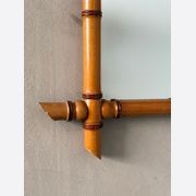 French Faux-Bamboo Mirror gallery detail image