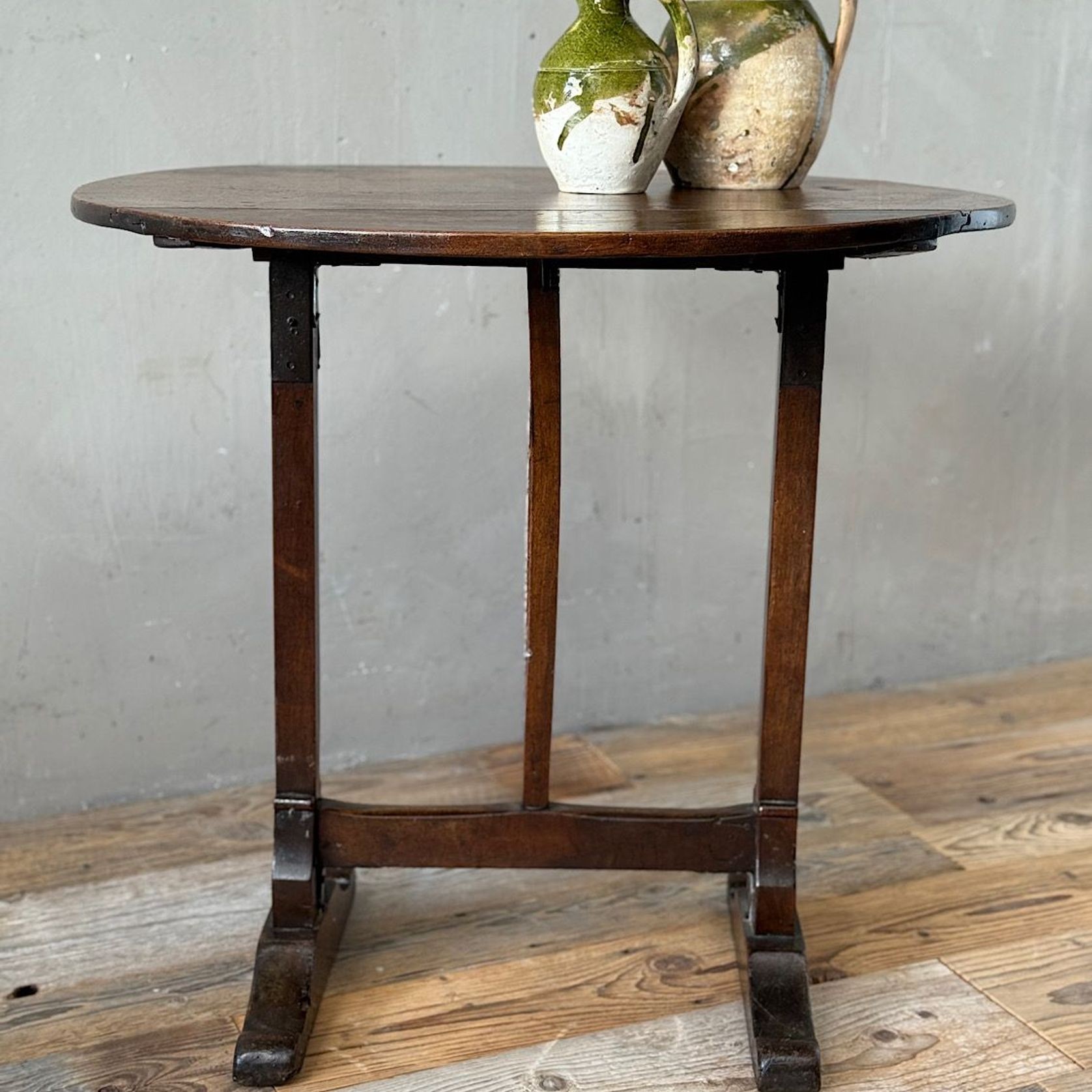 French Walnut Wine Harvest Table gallery detail image