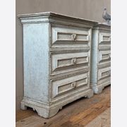 Italian Painted Bedside Cabinets gallery detail image