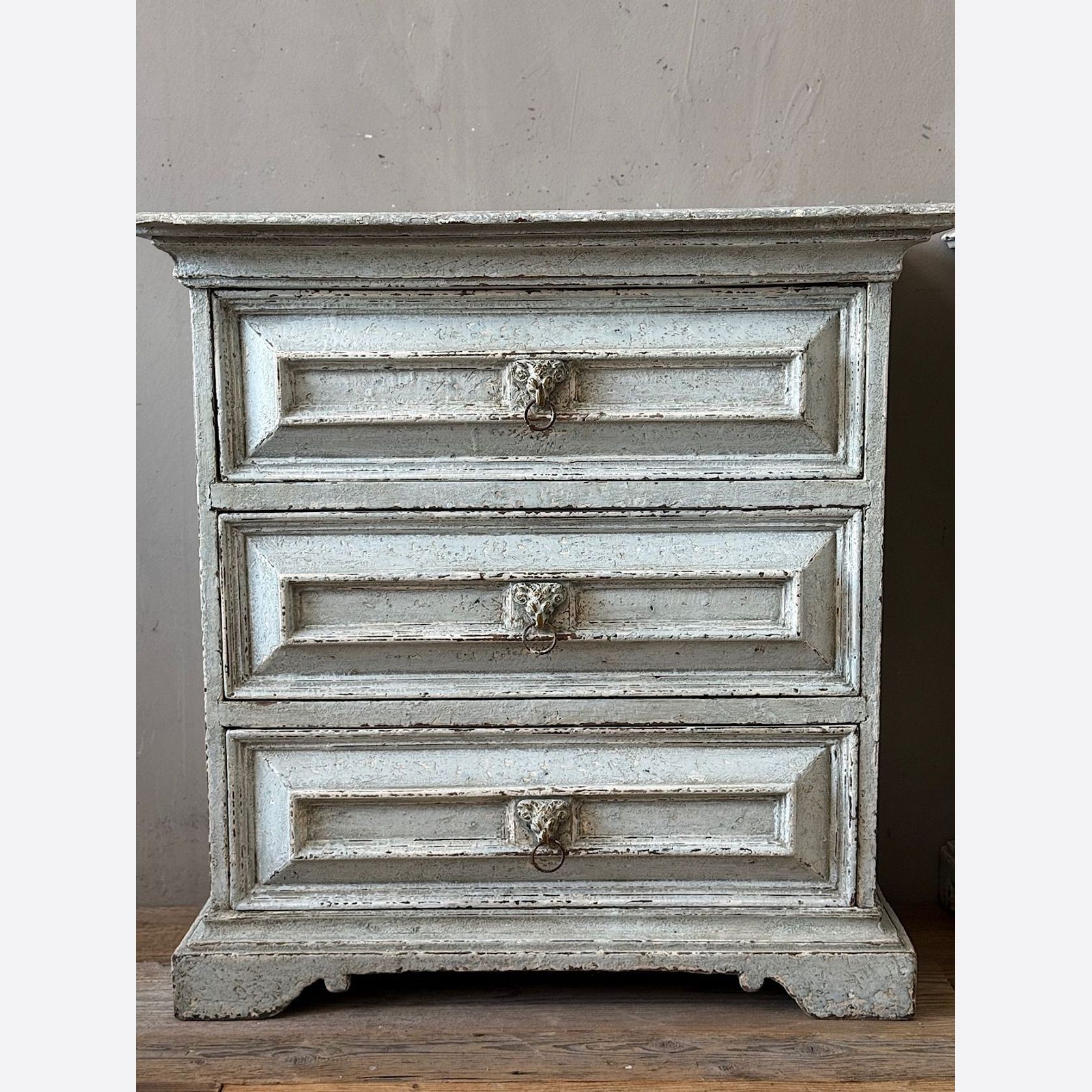 Italian Painted Bedside Cabinets gallery detail image