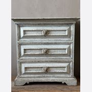 Italian Painted Bedside Cabinets gallery detail image