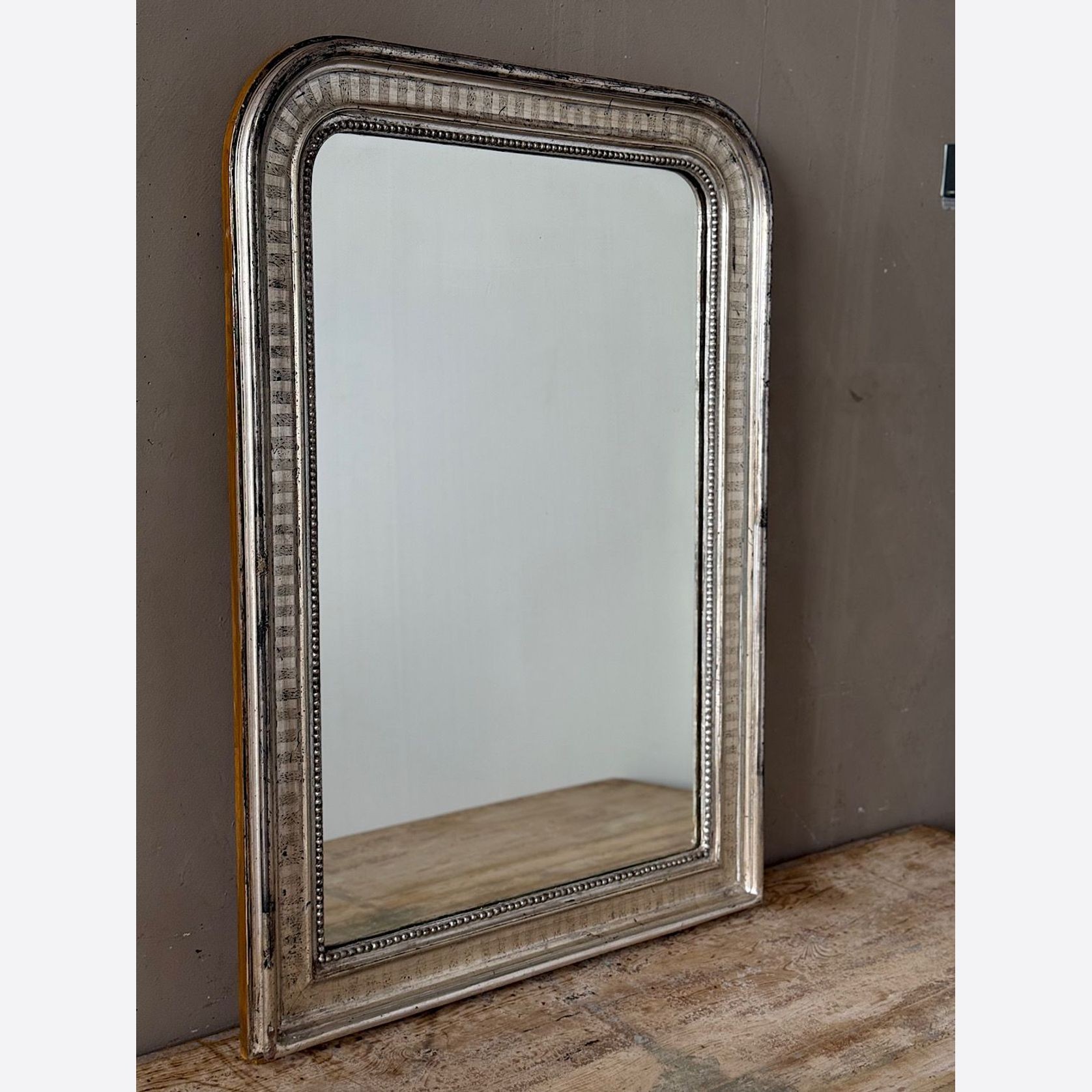 Louis Philippe Silvered Mirror gallery detail image