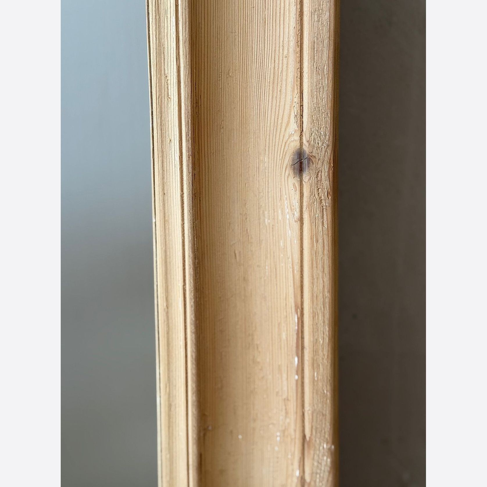 French Mirror in Weathered Pine gallery detail image