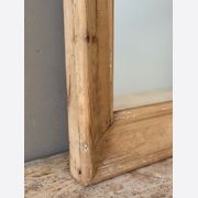 French Mirror in Weathered Pine gallery detail image