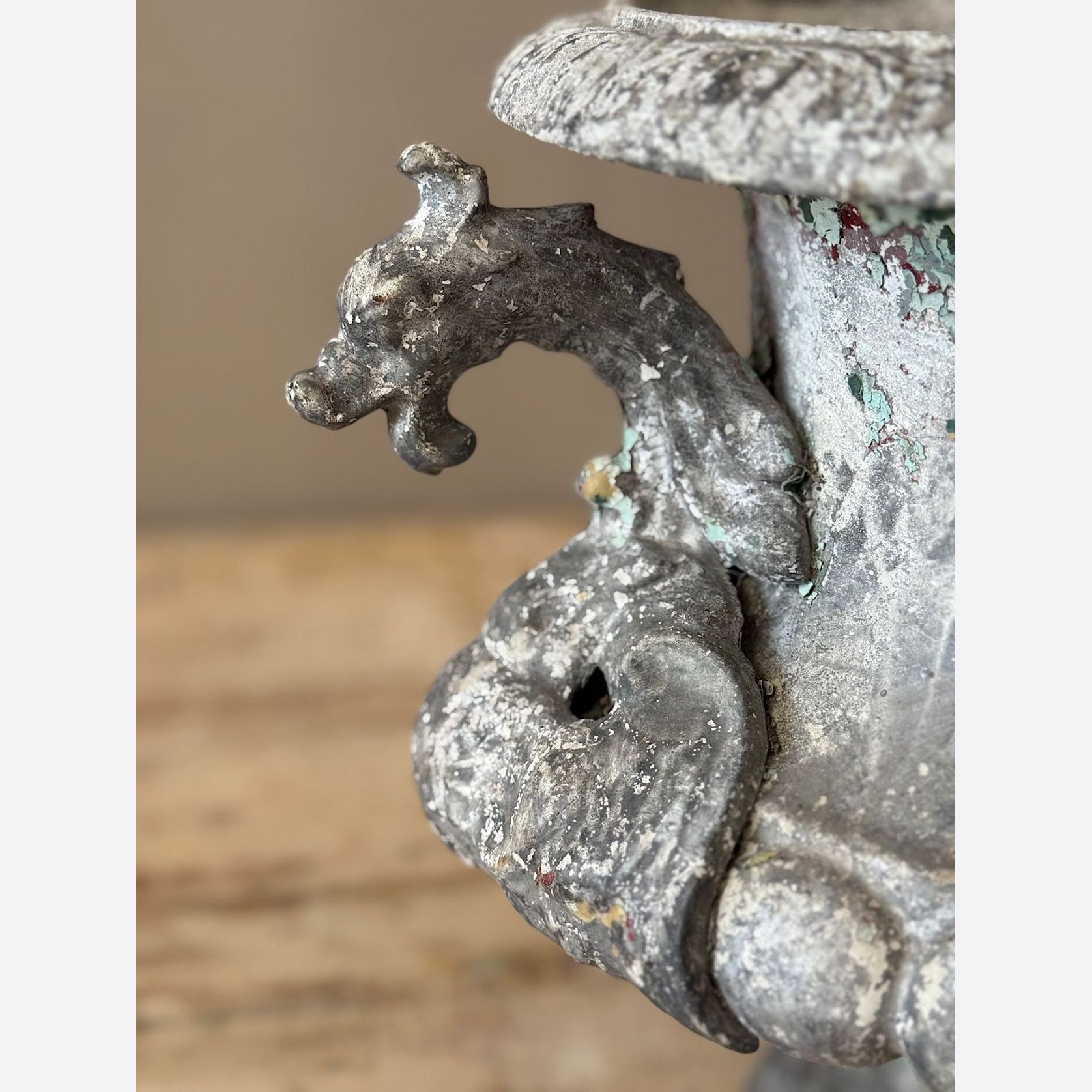 French Cast Iron Urn gallery detail image
