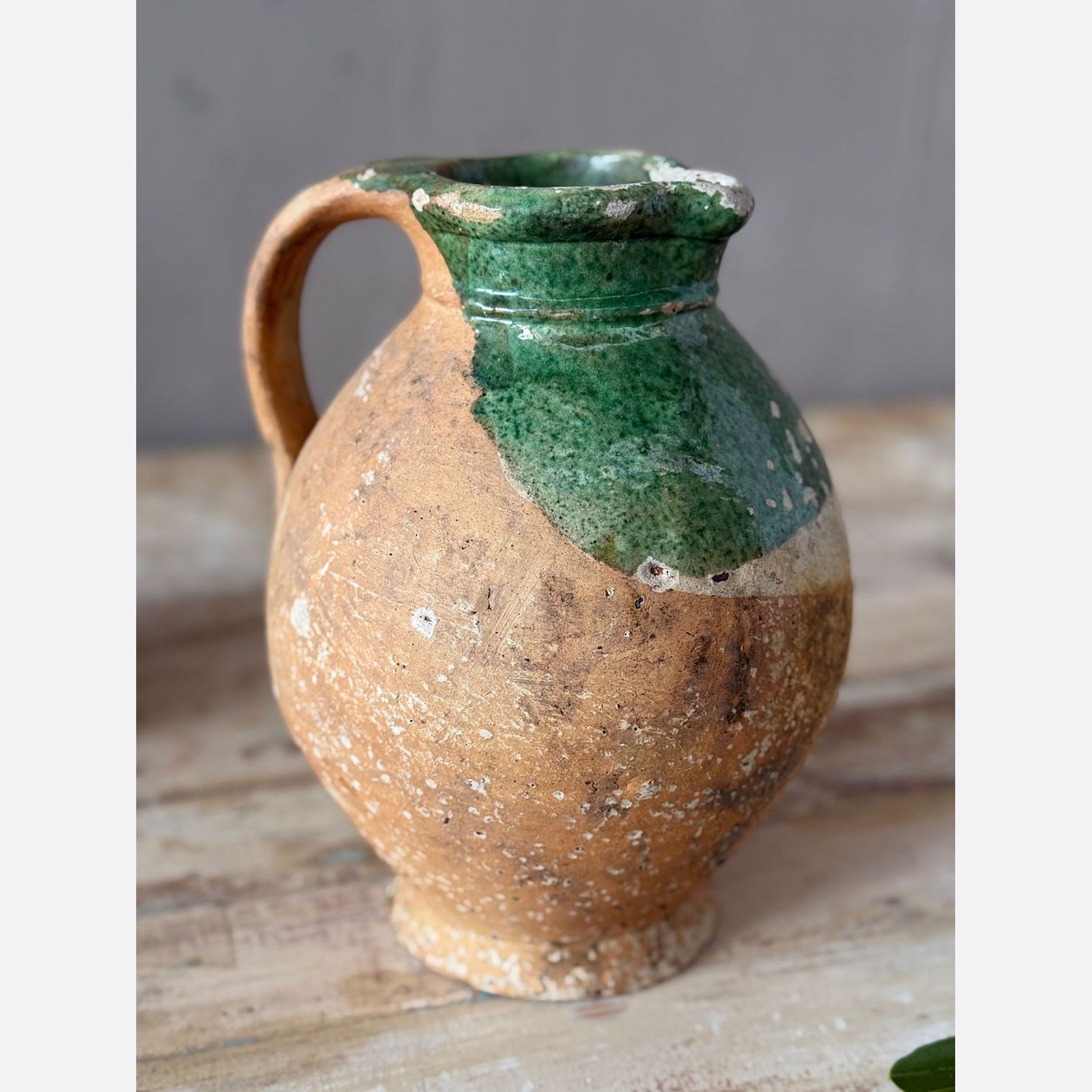 French Terracotta Oil Jugs (Pair) gallery detail image