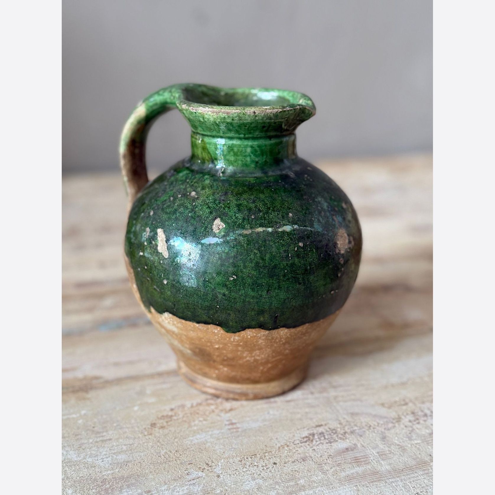 French Terracotta Oil Jugs (Pair) gallery detail image