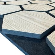 Hexagon WOODFLEX Acoustic Wood Wall Panels - SAMPLE gallery detail image