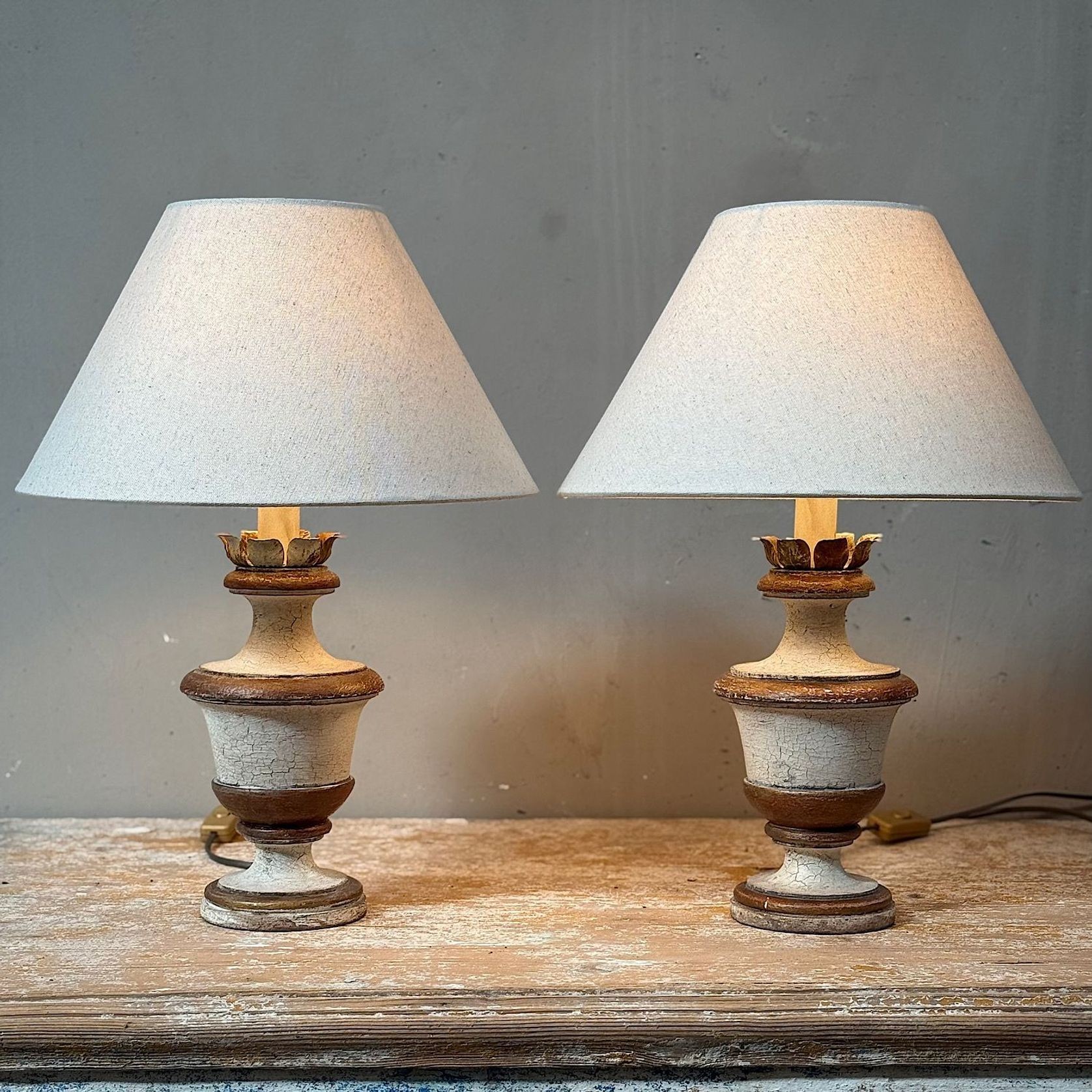 Italian Painted Lamps gallery detail image
