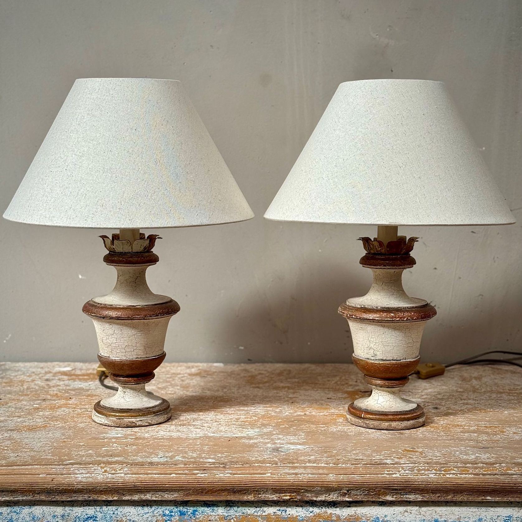Italian Painted Lamps gallery detail image