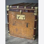 Antique French Travelling Trunk gallery detail image