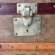 Antique French Travelling Trunk gallery detail image