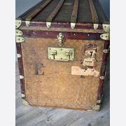 Antique French Travelling Trunk gallery detail image