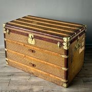 Antique French Travelling Trunk gallery detail image