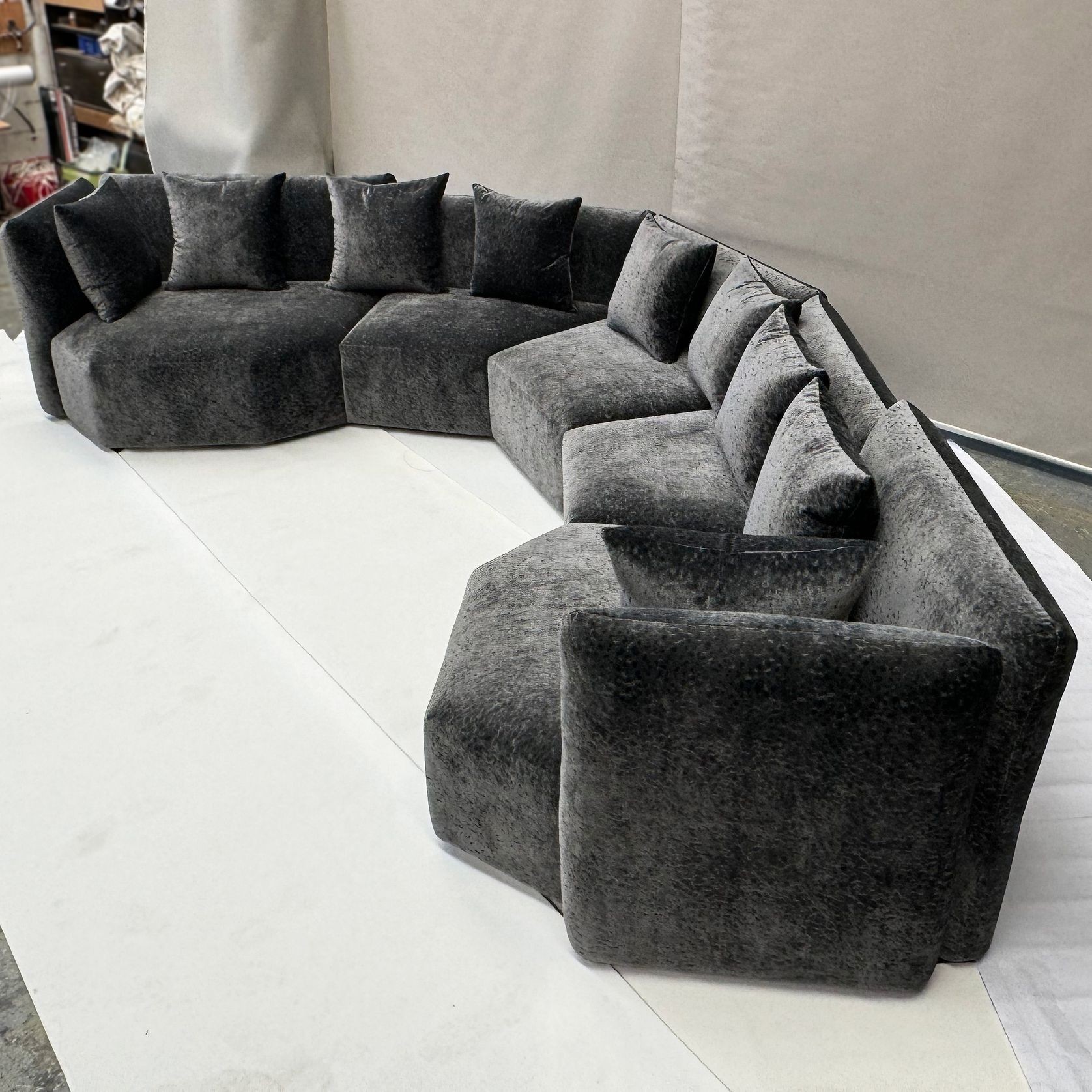 Contemporary Geometric Modular Sofa gallery detail image