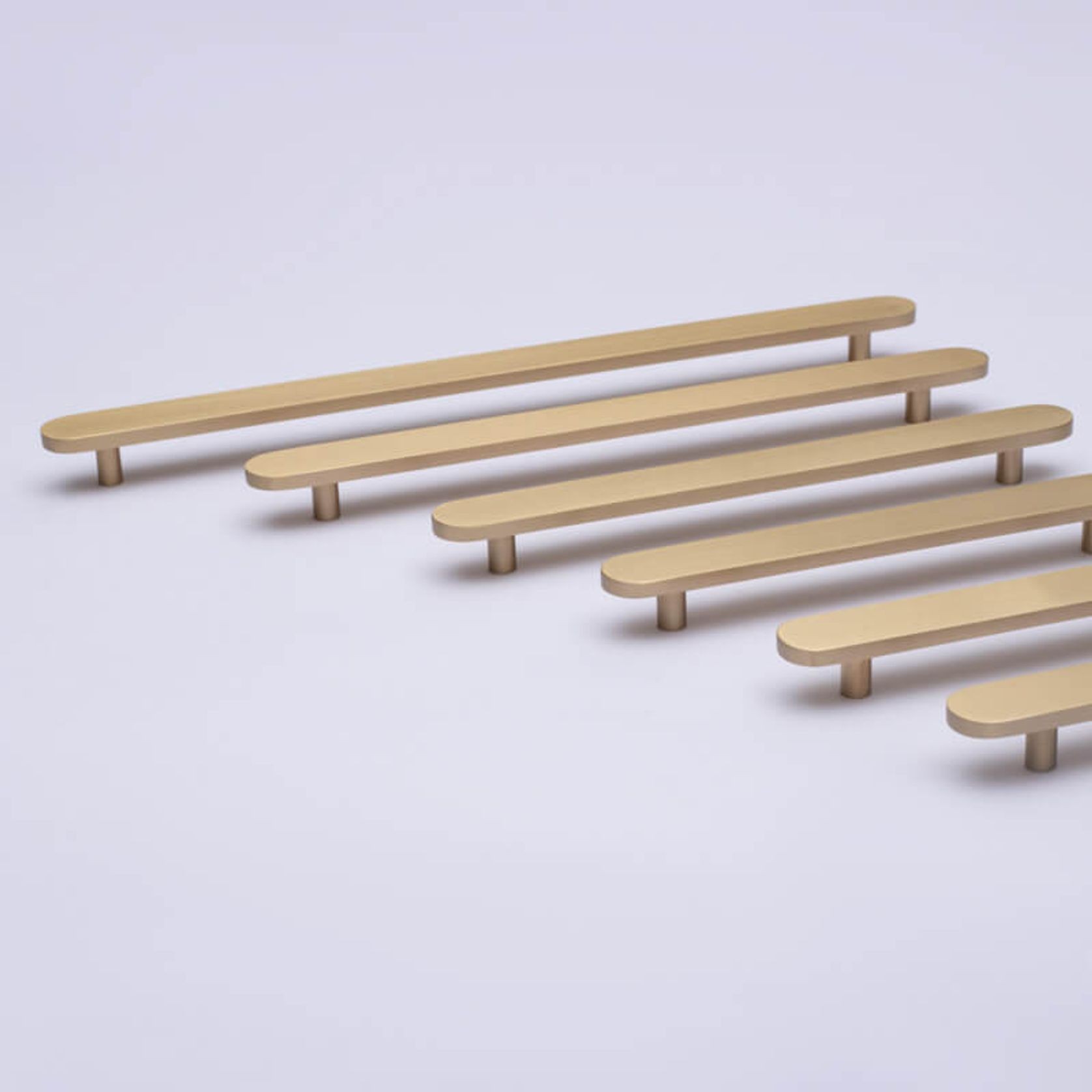 Kitchen handles solid Brass Port Macquarie gallery detail image