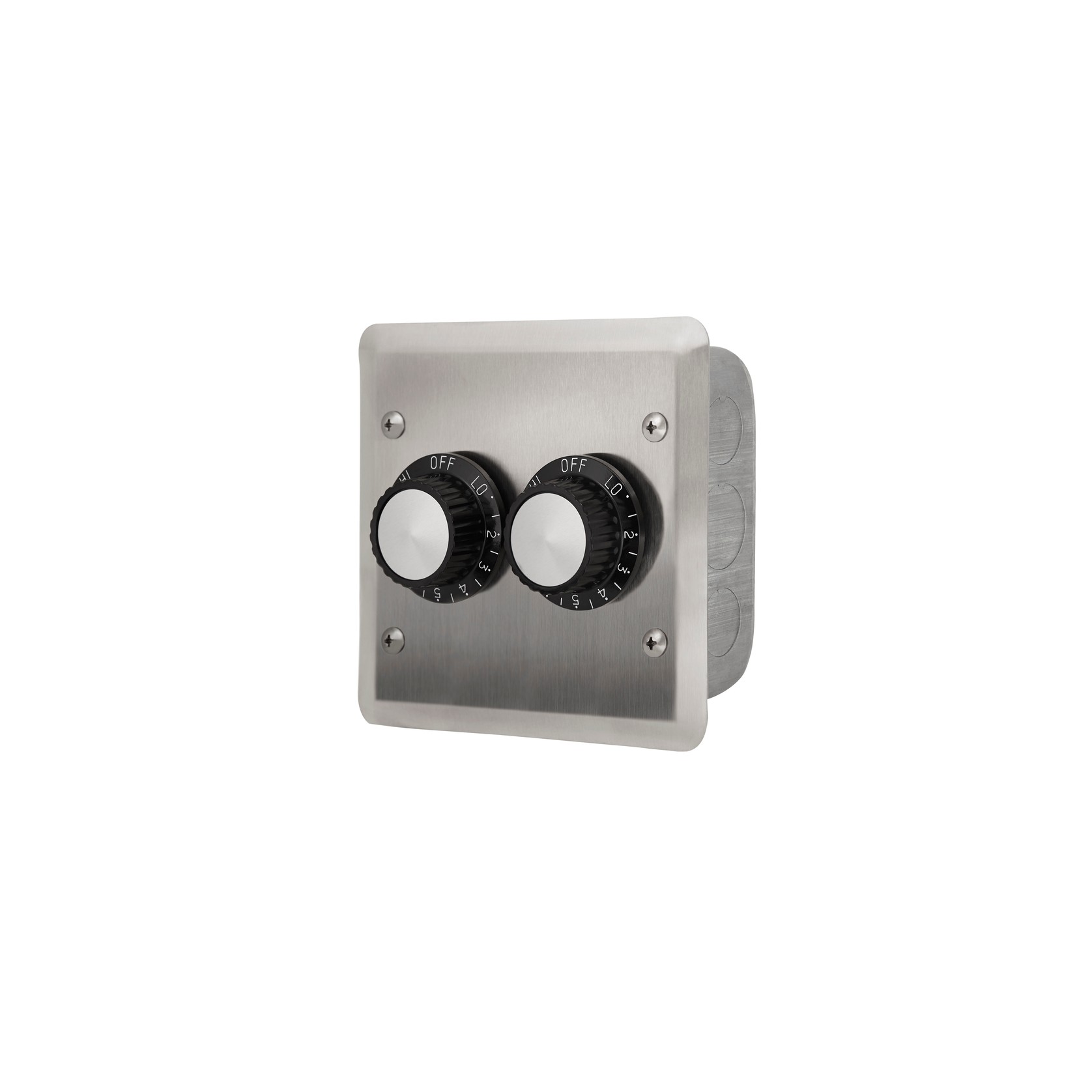 Infratech Dual Regulator with Stainless Steel Wall Plate gallery detail image