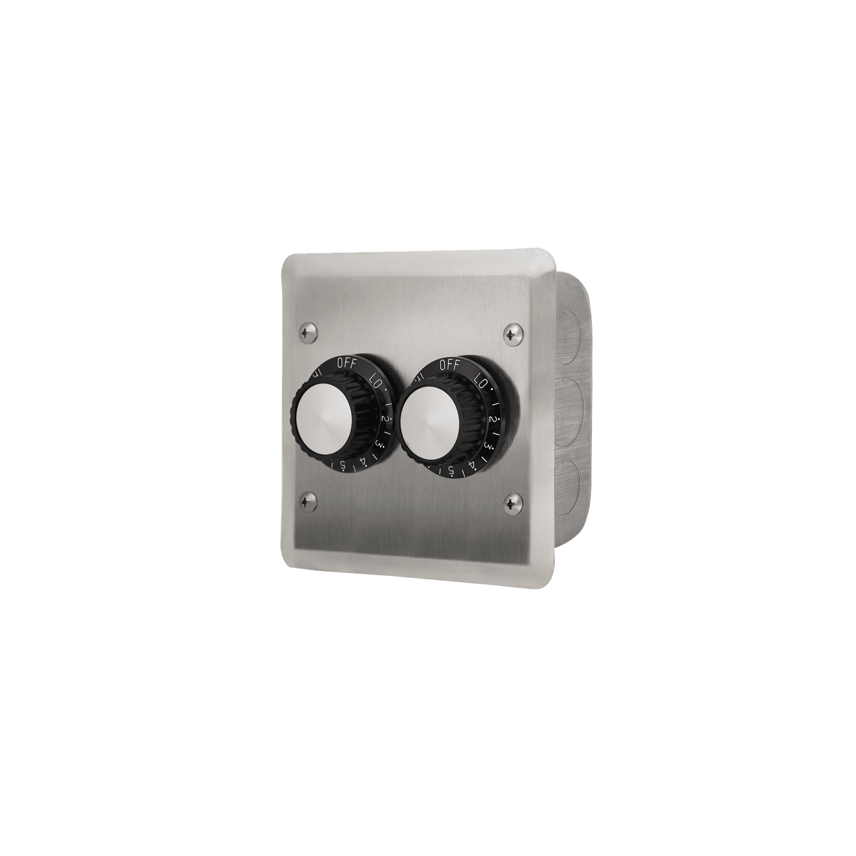 Infratech Dual Regulator with Stainless Steel Wall Plate gallery detail image