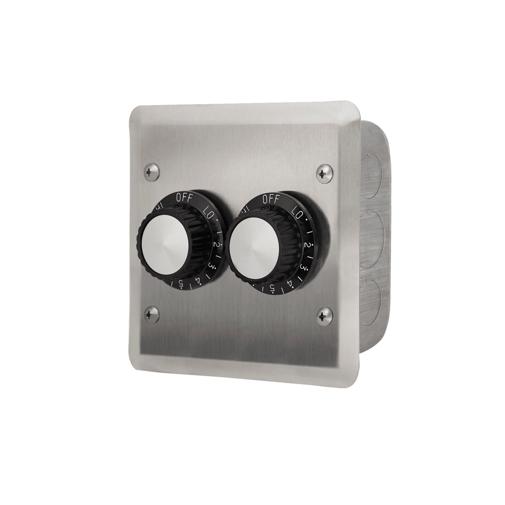 Infratech Dual Regulator with Stainless Steel Wall Plate gallery detail image
