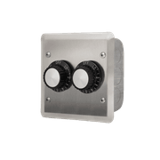 Infratech Dual Regulator with Stainless Steel Wall Plate gallery detail image