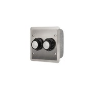 Infratech Dual Regulator with Stainless Steel Wall Plate gallery detail image