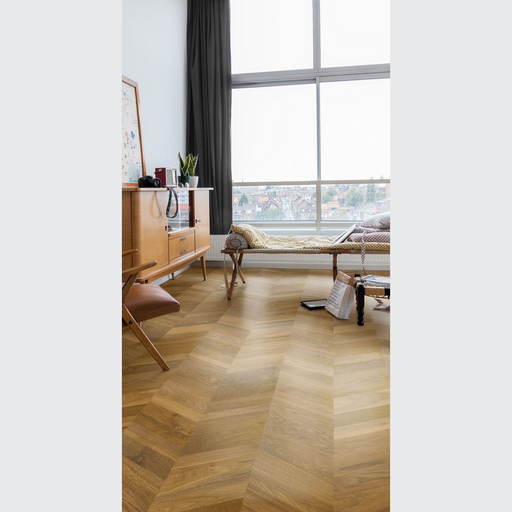 Quick-Step Intenso Smoked Mountain Oak Extra Matt Timber Flooring gallery detail image