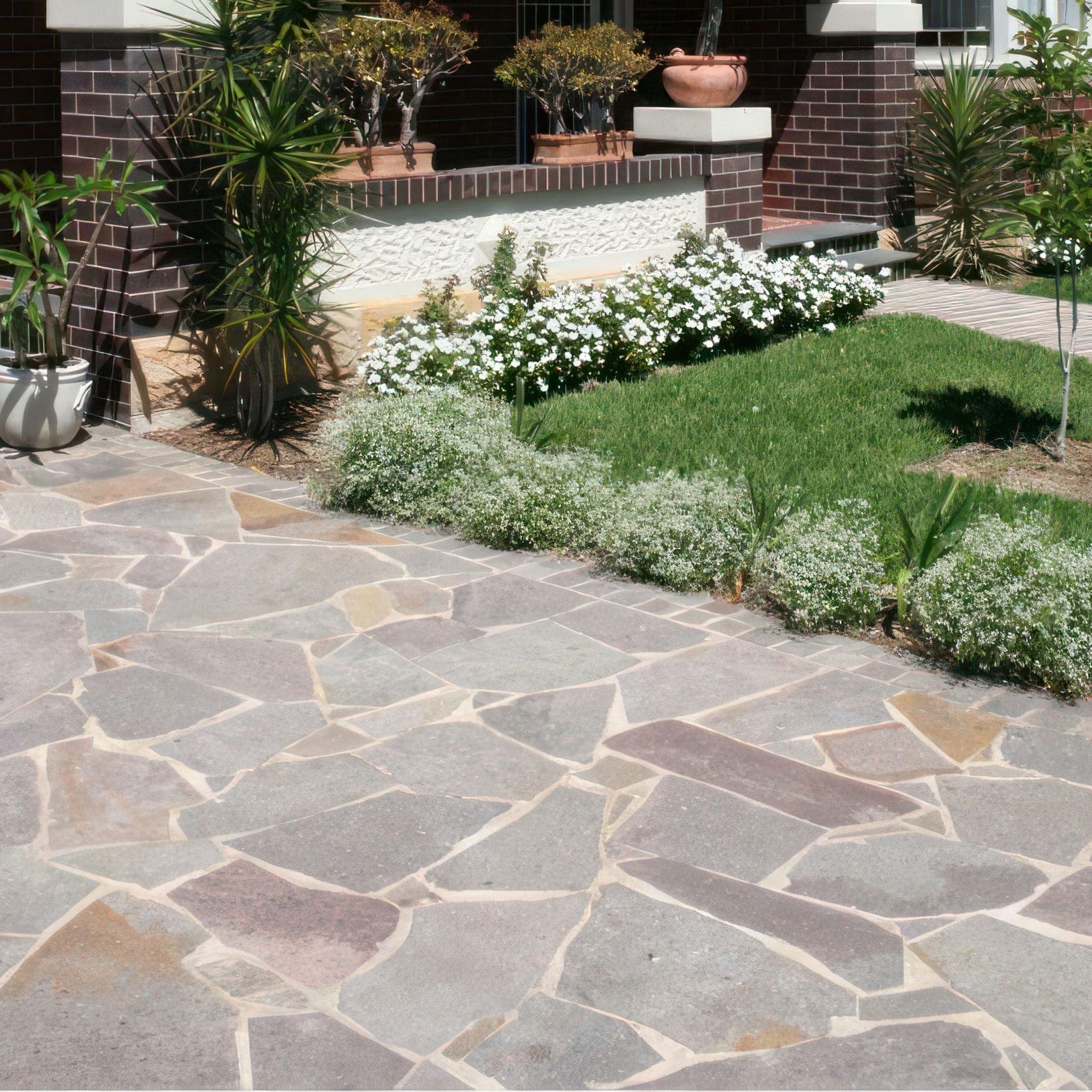 Italian Porphyry Crazy Paving gallery detail image