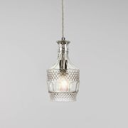 Wine Decanter Glass Pendant Light - Brandy gallery detail image
