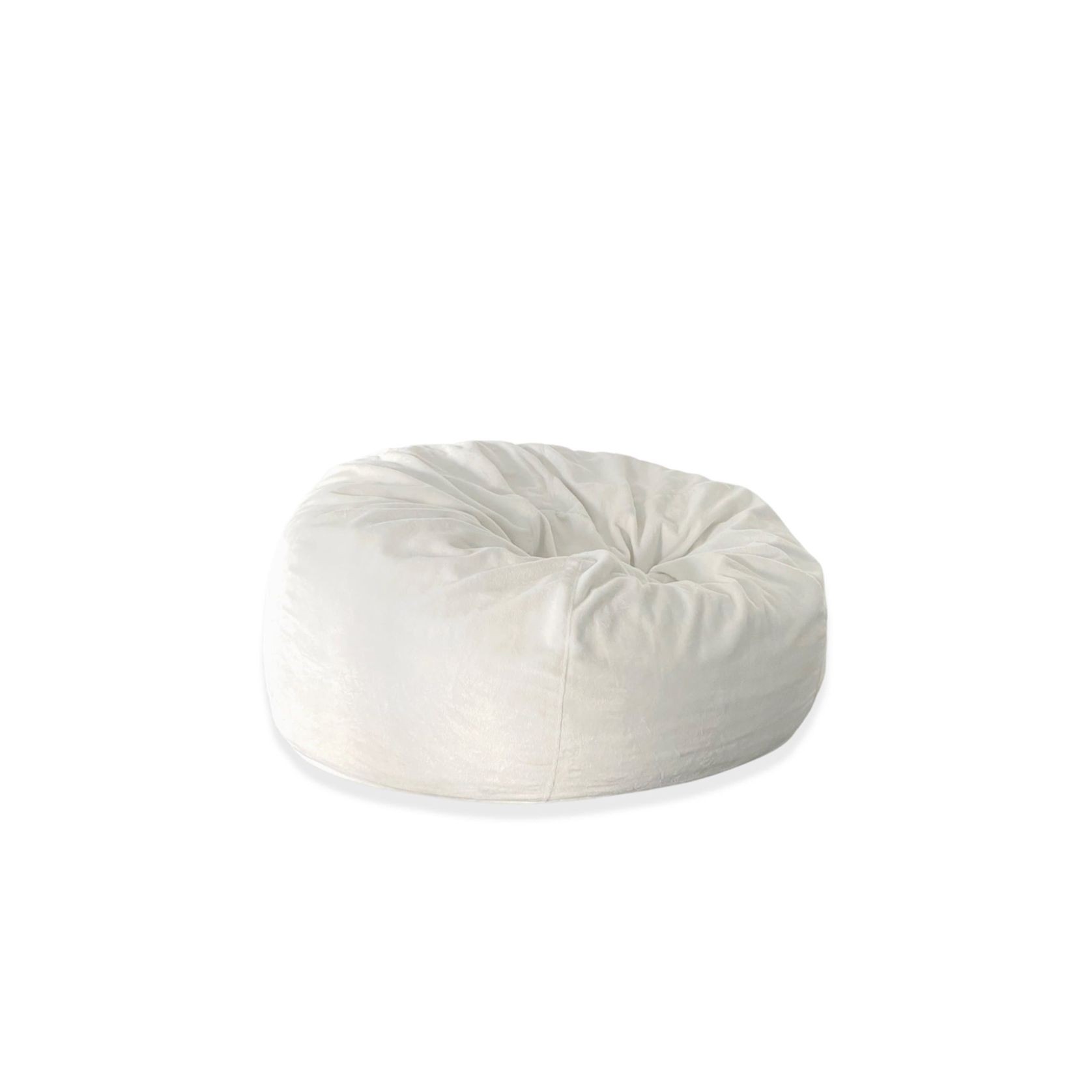 Pierre Fur Bean Bag - Ivory gallery detail image