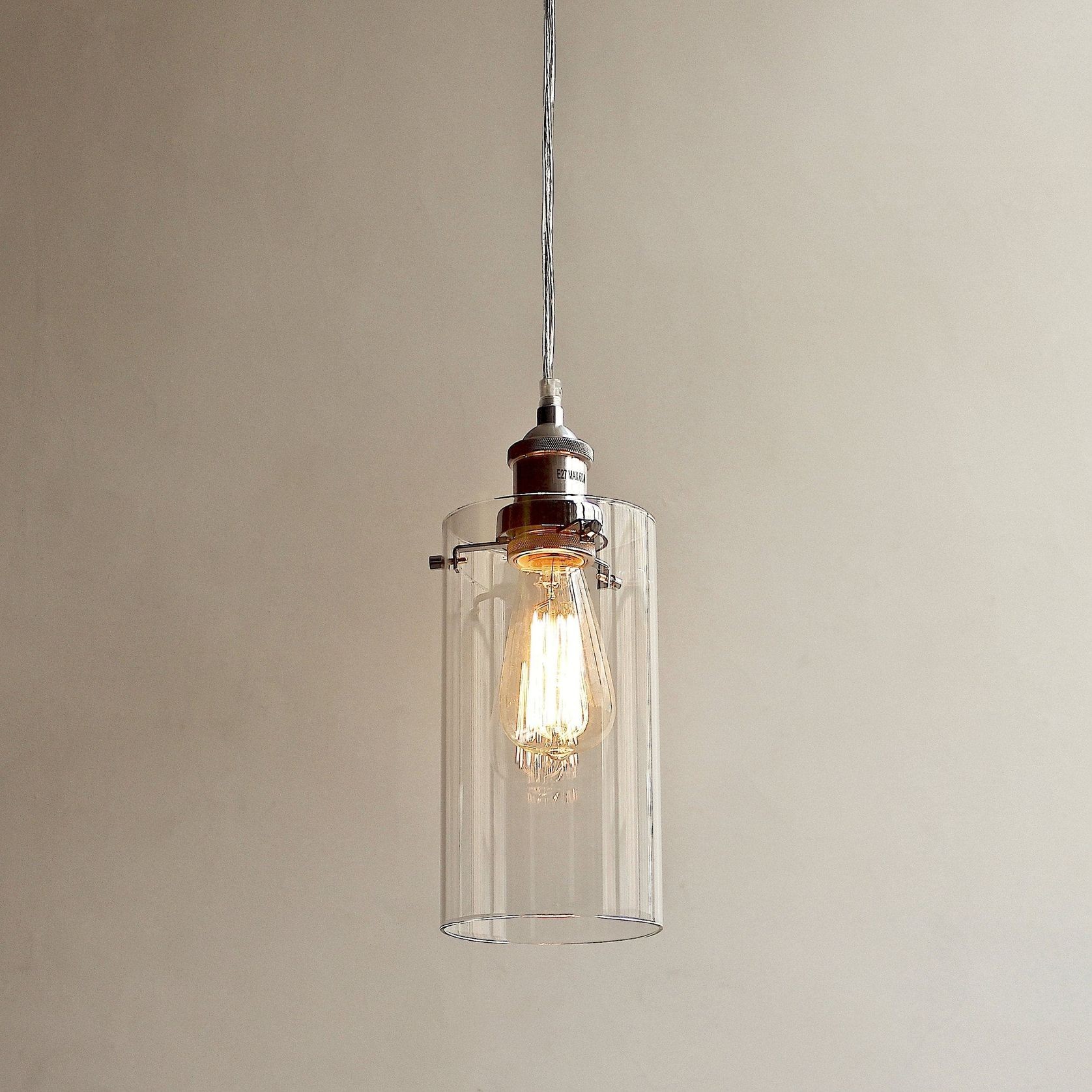 Allira Glass Pendant Light gallery detail image