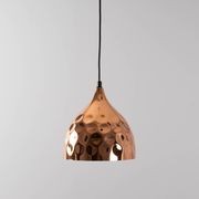 Nora Pendant Light - Hammered Copper gallery detail image