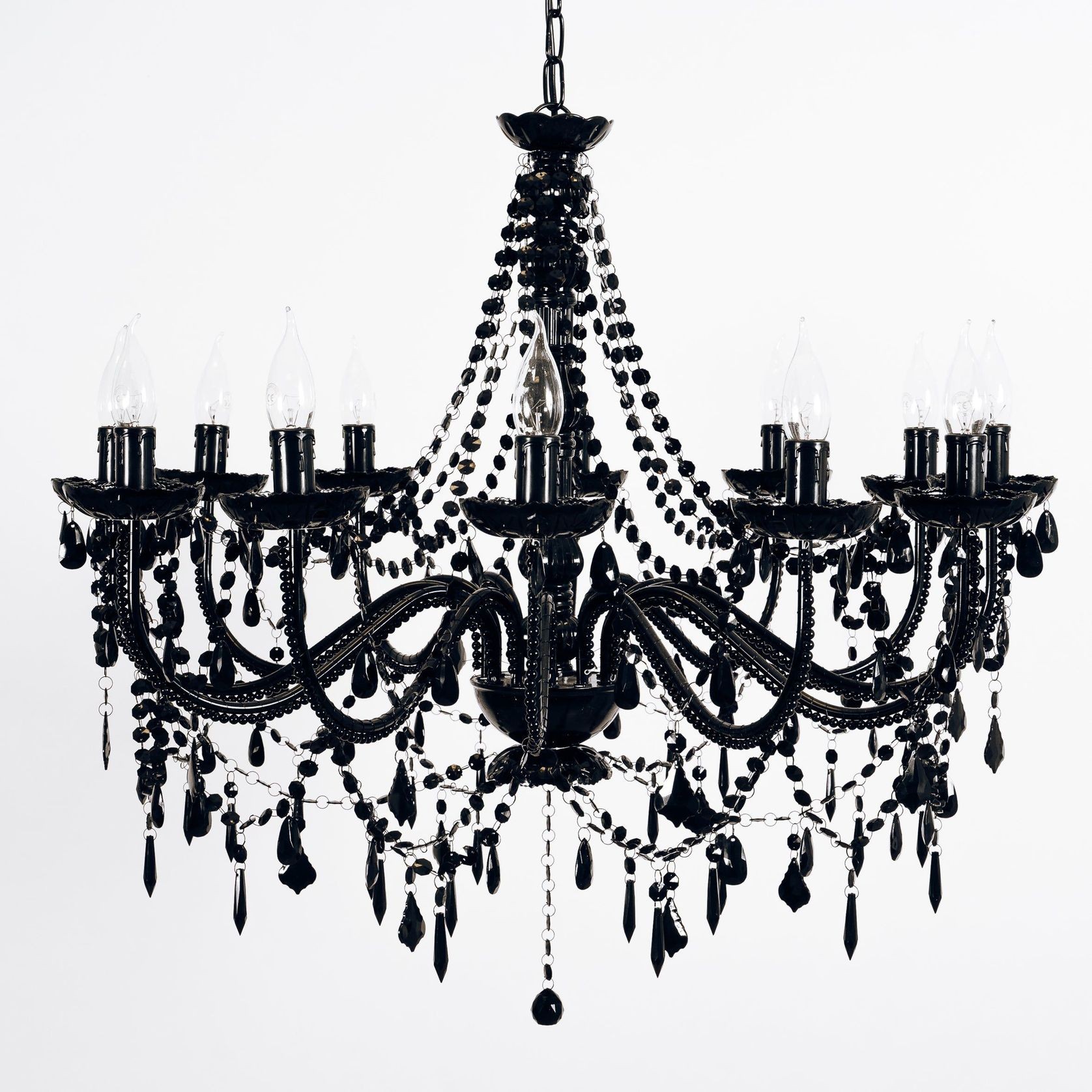 Cassie Chandelier - Black gallery detail image